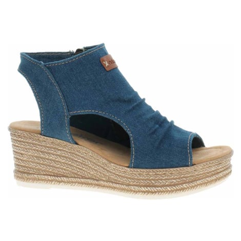 Dámské sandály Rieker 68791-12 blau