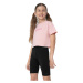 4F JUNIOR-TSHIRT F393-56S-LIGHT PINK Růžová