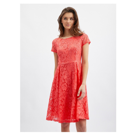Orsay Růžové dámské krajkované šaty - Dámské