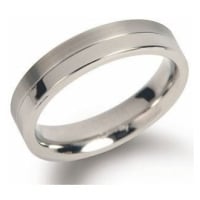 Boccia Titanium Snubní titanový prsten 0129-01 57 mm