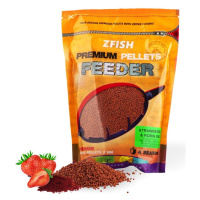Zfish mikro pelety premium feeder pellets 2 mm 700 g - strawberry & robin red