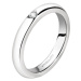 Morellato Ocelový prsten s krystalem Love Rings SNA46