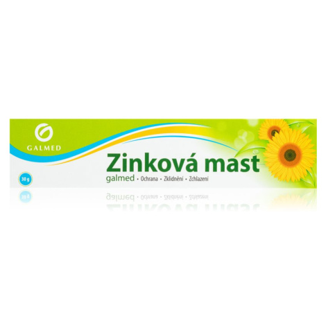 Galmed Zinek 3% mast pro podrážděnou pokožku 30 g