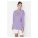 Trendyol T-Shirts - Lilac - Oversize