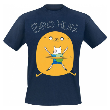 Adventure Time Bro Hug! Tričko modrá