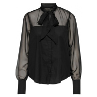 La Strada shirt Costel L/S- Black Černá