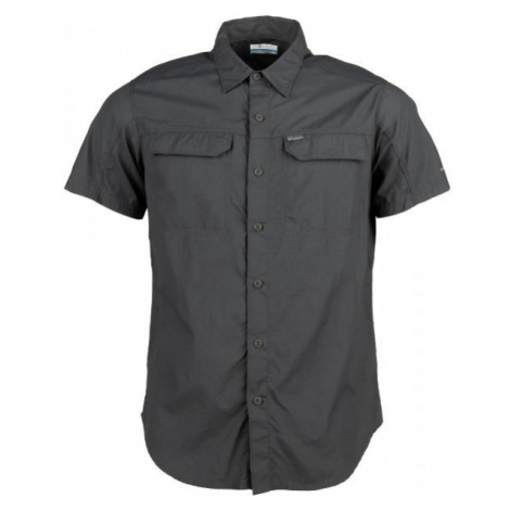 Columbia SILVER RIDGE 2.0 SHORT SLEEVE SHIRT tmavě šedá - Pánská košile s krátkým rukávem