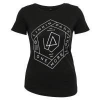 Dámské tričko Linkin Park OML Fit blk/olivové