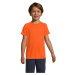 SOĽS Sporty Kids Dětské funkční triko SL01166 Neon orange