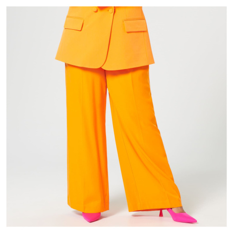 Sinsay - Oblekové kalhoty - Oranžová