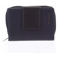 Dámská kožená peněženka Edita modrá