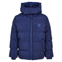 Chlapecká bunda Puffer s kapucí spaceblue