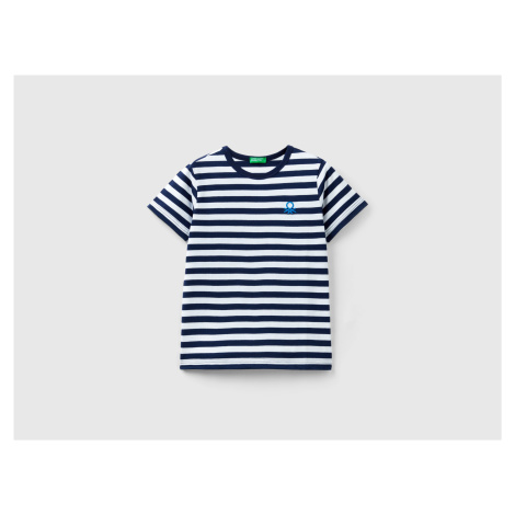 Benetton, Striped 100% Cotton T-shirt United Colors of Benetton
