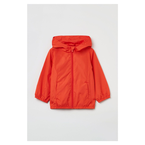 Dětská nepromokavá bunda OVS oranžová barva
