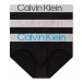 Pánské spodní prádlo HIP BRIEF 3PK 000NB3073AMH8 - Calvin Klein