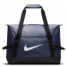 Nike ACADEMY TEAM S DUFF Fotbalová taška, tmavě modrá, velikost