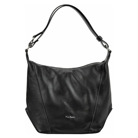 Luxusní kožená kabelka Pierre Cardin NPA 455 černá