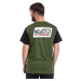 Meatfly pánské tričko Racing Olive / Black | Zelená