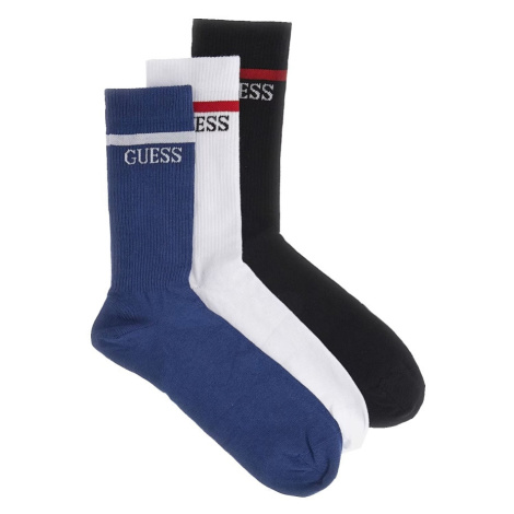 Pánské ponožky GUESS U3BG32 3 páry | černá