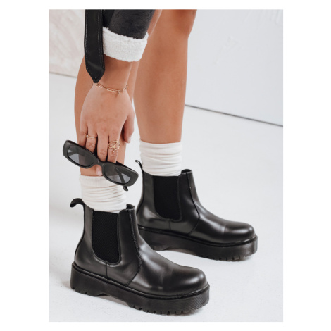 Dámské kotníkové boty STEPBACK s vysokou podrážkou ZY0495 DStreet