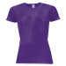 SOĽS Sporty Women Dámské funkční triko SL01159 Dark purple