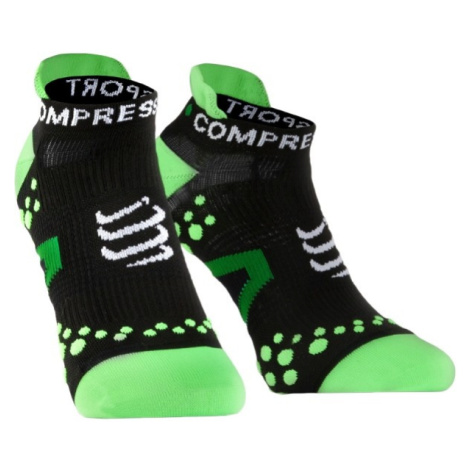 Compressport RUN LO V2.1 Kompresní ponožky, černá, velikost