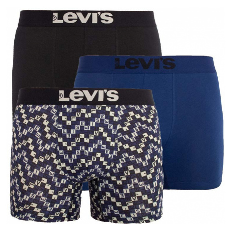 3PACK pánské boxerky Levis vícebarevné (100000522 001)