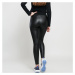 Urban Classics Ladies Faux Leather High Waist Leggings Black