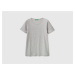 Benetton, T-shirt In 100% Cotton With Glitter Print Logo