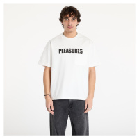 Tričko PLEASURES Impact Pocket Heavyweight Shirt White