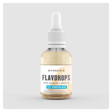 FlavDrops™ - 50ml - Bílá čokoláda Myprotein