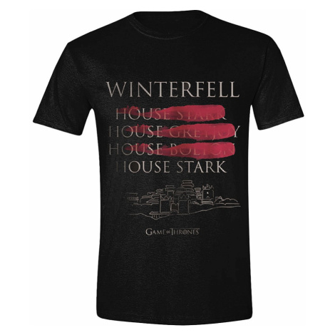 Hra o trůny tričko, Winterfell Full Circle, pánské TimeCity