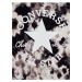 Krémovo-černá dámská květovaná mikina Converse