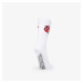 Ponožky Urban Classics Rolling Stones Tongue Socks 2-Pack Black/ White