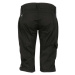 ALPINE PRO AMUNA Dámské 3/4 kalhoty, černá, velikost