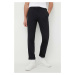 Kalhoty Calvin Klein pánské, černá barva, přiléhavé, K10K110963