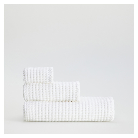 Reserved - Texturovaný ručník - Bílá