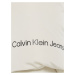 Krémová dámská prošívaná bunda s umělým kožíškem Calvin Klein Jeans