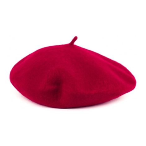 Dámský červený baret Anette 22303