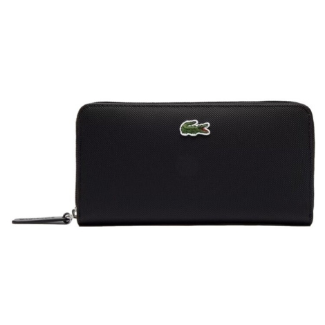 Lacoste L.12.12 Concept Zip Wallet - Noir Černá