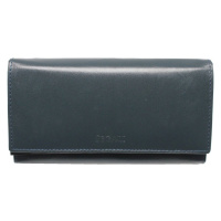 SEGALI Dámská kožená peněženka SG 261336 A modrá