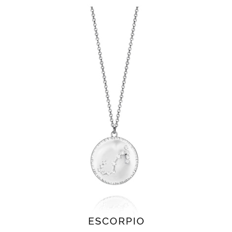 Viceroy Stříbrný náhrdelník znamení Štír Horoscopo 61014C000-38E