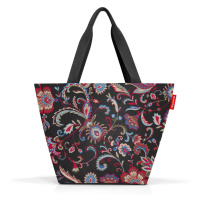 Nákupní taška přes rameno Reisenthel Shopper M Paisley black