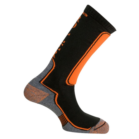 MUND NORDIC BLADING/ROLLER ponožky černo/oranžové S