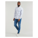 Jack & Jones JJJOE PRINT SHIRT LS SS24 Bílá