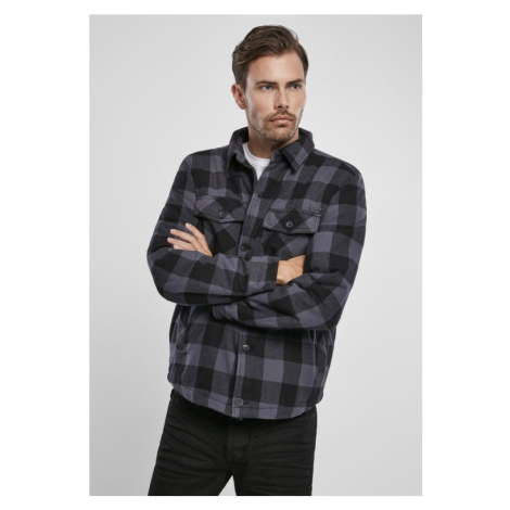 Košile Lumberjacket - black/grey Brandit
