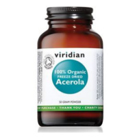 Viridian Nutrition Acerola 50g Organic (Malpígie Bio)