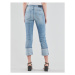 G-Star Raw NOXER HIGH STRAIGHT WMN Modrá