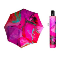 Doppler Magic Carbonsteel Marble Pink plně automatický deštník