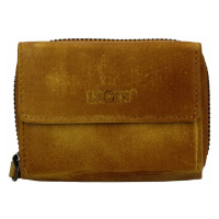Dámská kožená peněženka Lagen Carmen - žlutá